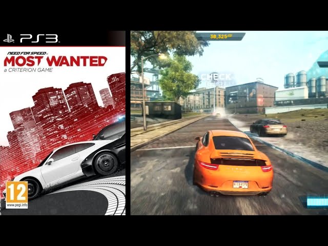 jogando o melhor jogo de corrida do ps3 , Need for Speed Most  Wanted, 