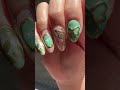 Spring Green Mariposa Fairy Nails 🧚