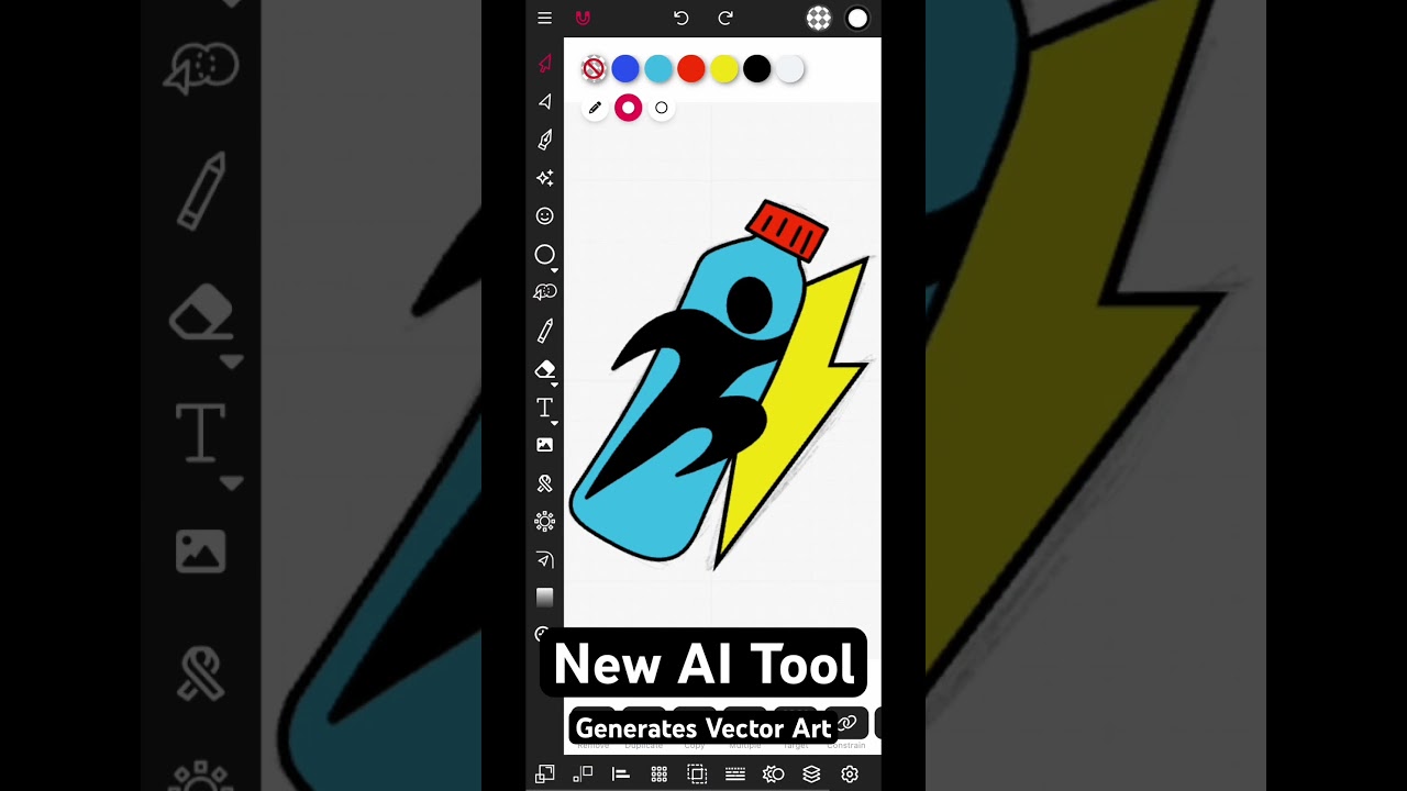 New AI tool generates editable Vector Art #vectorink