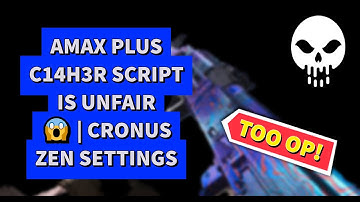 AMAX + C14H3R (Cipher) Script is like aimbot on console! | No Recoil Settings | Cronus Zen | Warzone