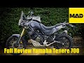 Review  Test  Yamaha Tenere 700   Motorcycle Adventure Dirtbike TV