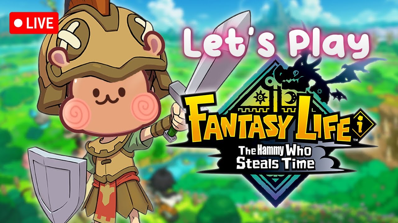 FANTASY LIFE ふしぎの国の冒険者 First Look at Fantasy Life! 🐉 Let's Play on Launch Day 2