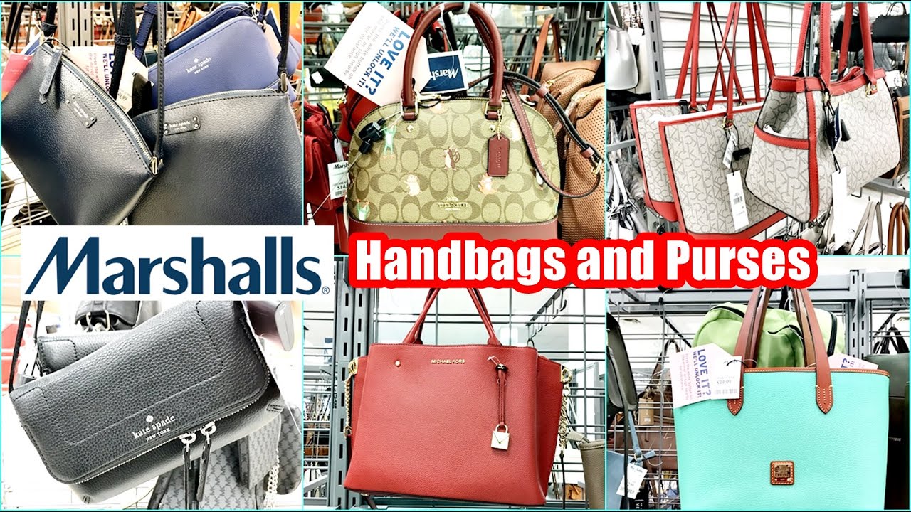 MARSHALLS HANDBAGS and PURSES SHOP WITH ME NEW FINDS! MICHAEL KORS KATE  SPADE COACH - YouTube