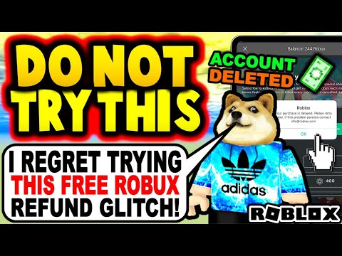 Kid Tries A Robux Refund Glitch It Goes Terribly Wrong Roblox Youtube - robux glitch roblox