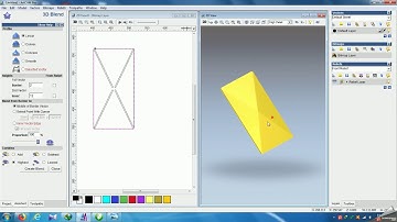 ARTCAM 3D CENTRE OFFSET PYRAMID MAKING  TUTORIAL