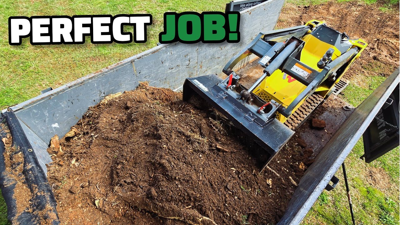 I Have The Perfect Money Making Setup! Dump Trailer × Mini Skid Steer