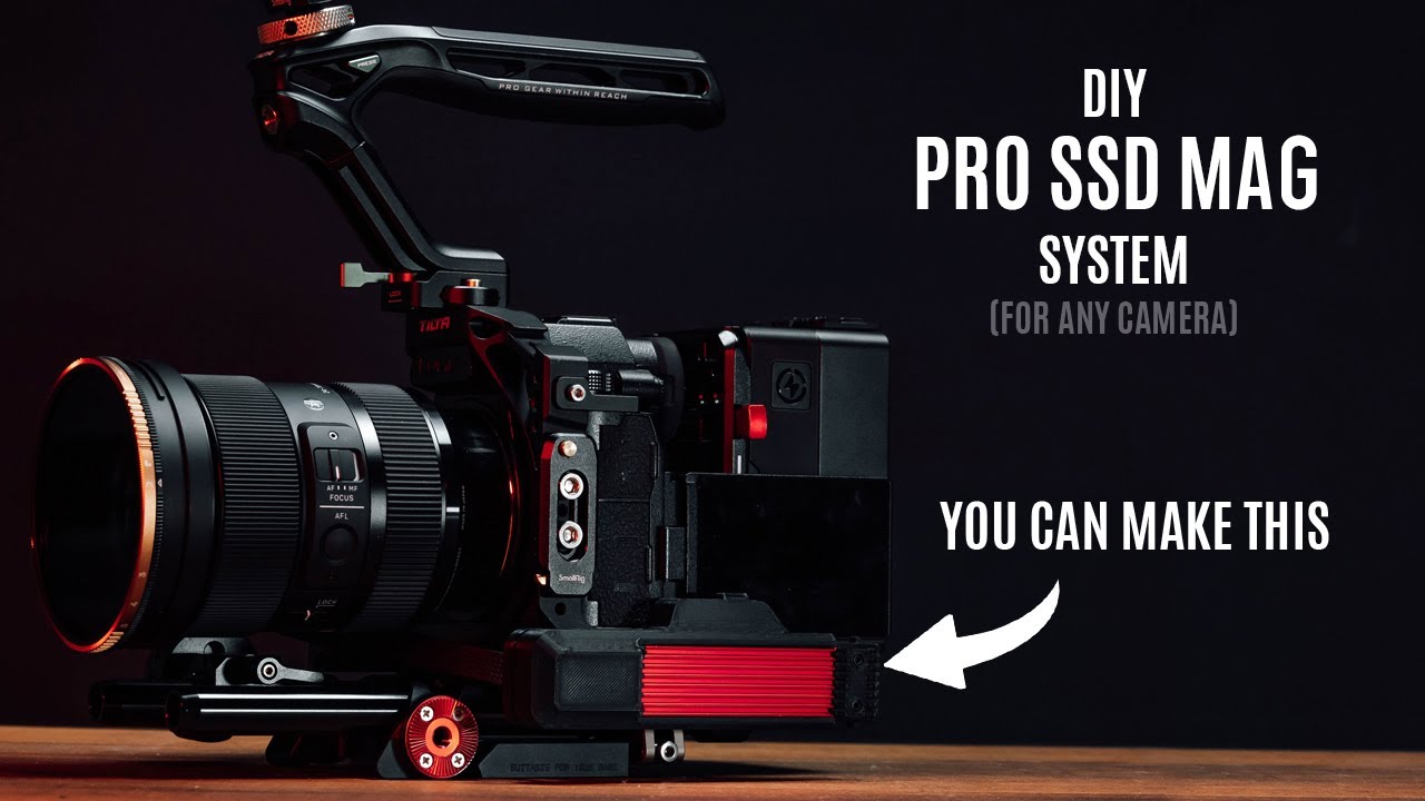 Free DIY Pro SSD Mag Recording System for Any Camera - YouTube