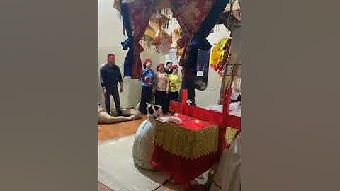Trích đoạn trong nghi lễ đám ma nhà thầy dân tộc tày nùng