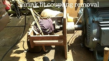 Shrink fit coupling removal