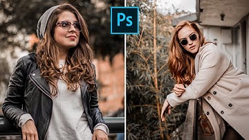 FREE Preset | Pro Orange Color Grading Effect in Photoshop