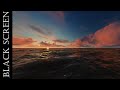 BLACK SCREEN Canon In D Major With Ocean Waves 10 HOURS Ambient Relaxing And Peaceful