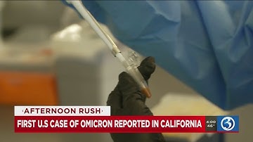Video: First case of Omicron variant detected in US