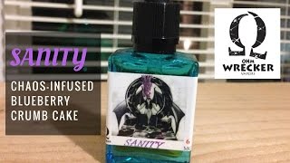 Ohmwreckers - Sanity by VaporizedSTL.com - Blueberry Crumb Cake E-juice