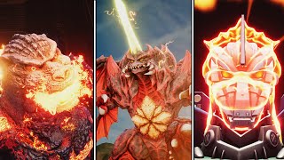 Gigabash - All Godzilla 4 Monster's S-Class Transformation and Ultimate Attacks (Godzilla Update)