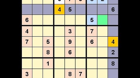 How to Solve Globe and Mail Sudoku Five Star May 28, 2022