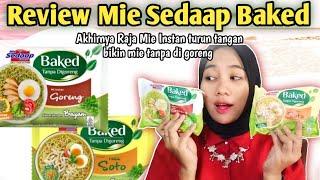 Review Mie Sedaap Baked | Siap siap jadi rajanya mie tanpa di goreng