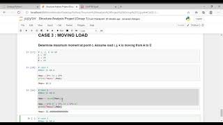 Structure Analysis Project Group 1_Presentation_Jupyter Notebook