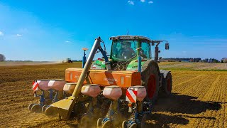 Mais säen für Biogasanlage || 4x Fendt 700 Vario || Gülle Fahren | Grubbern | Mais säen