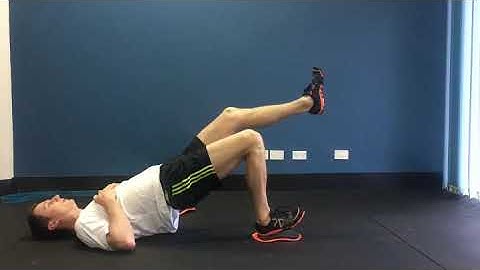 Single Leg Eccentric Hamstring Slides