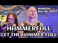 Hammerfall - Let the Hammer Fall @bigBOX Allgäu, Kempten🇩🇪 December 11, 2022 LIVE HDR 4K