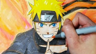 Speed Drawing: Naruto Shippuden Naruto Uzumaki screenshot 5
