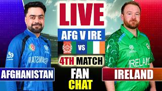 🔴live: Afghanistan Vs Ireland , 4th Odi | Afg Vs Ire Live Today | Live Cricket Match