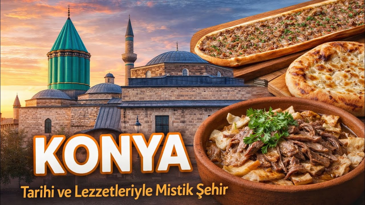 TARİHİ ve LEZZETLERİYLE MİSTİK ŞEHİR | KONYA