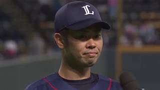 2018年10月2日 埼玉西武・榎田投手ヒーローインタビュー