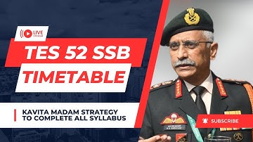 TES 52 TIMETABLE FOR PREPARATION | TES 52 PREPARATION STRATEGY | TES 52 BOOKS,VIDEOS | #indianarmy
