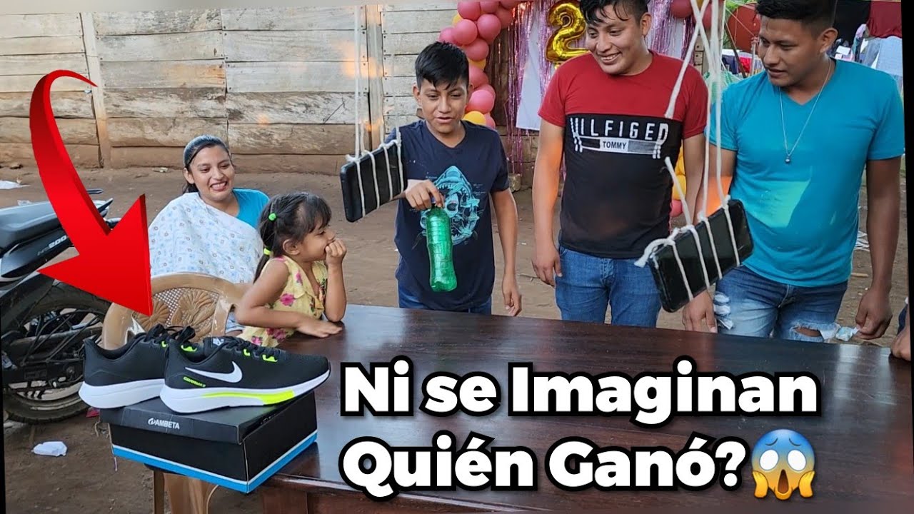 Hoy EDY decidió Regalar este Par de TENNIS al Que gana en este RETO🤣 mirén quién se lo Ganó?😱😱😱