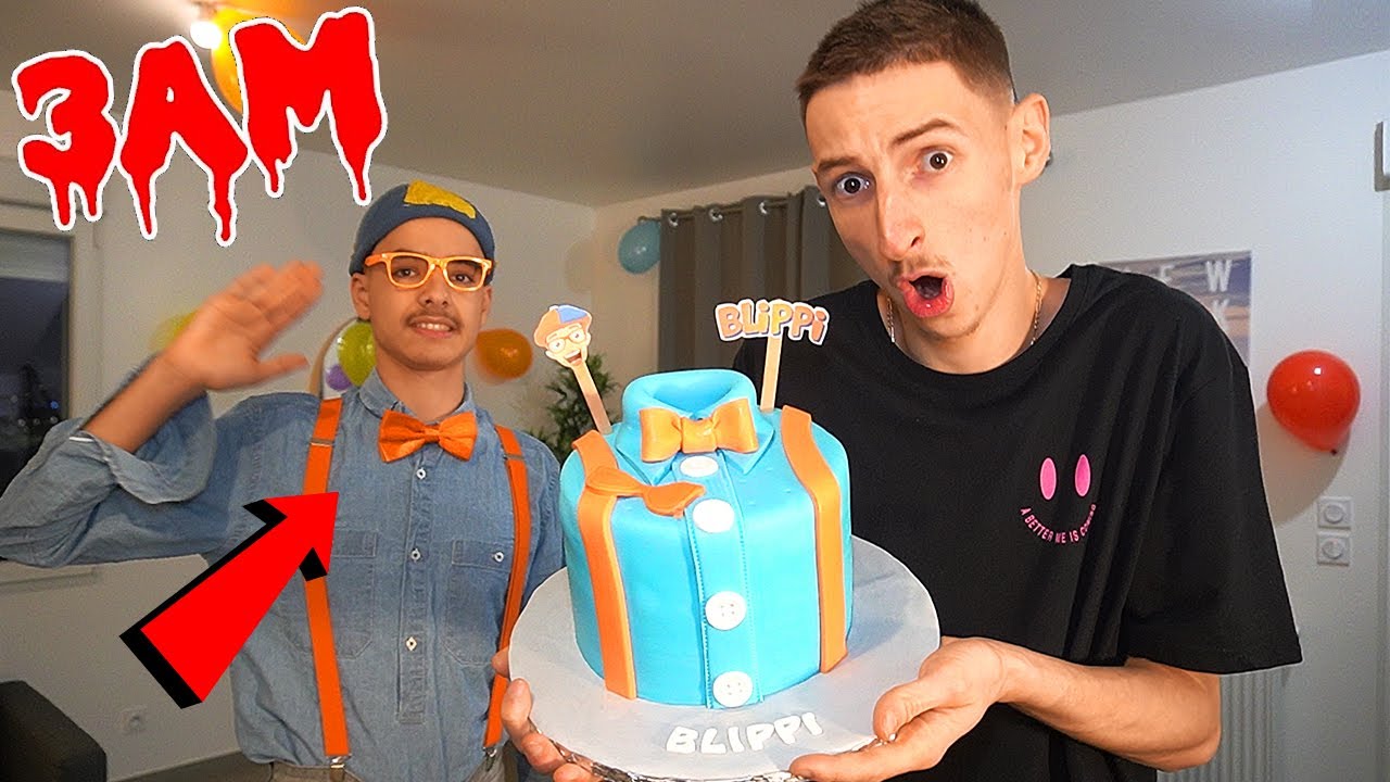 NE JAMAIS COMMANDER LE GÂTEAU BLIPPI A 3H DU MATIN ! BLIPPI DEVIENT FOU !