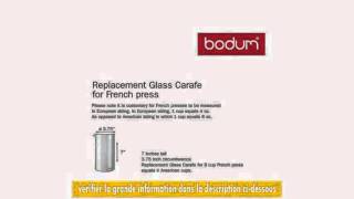 Bodum Spare Glass For 8 Cup Coffee Makers