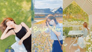 Bright filter tutorial // capcut filter preset screenshot 1