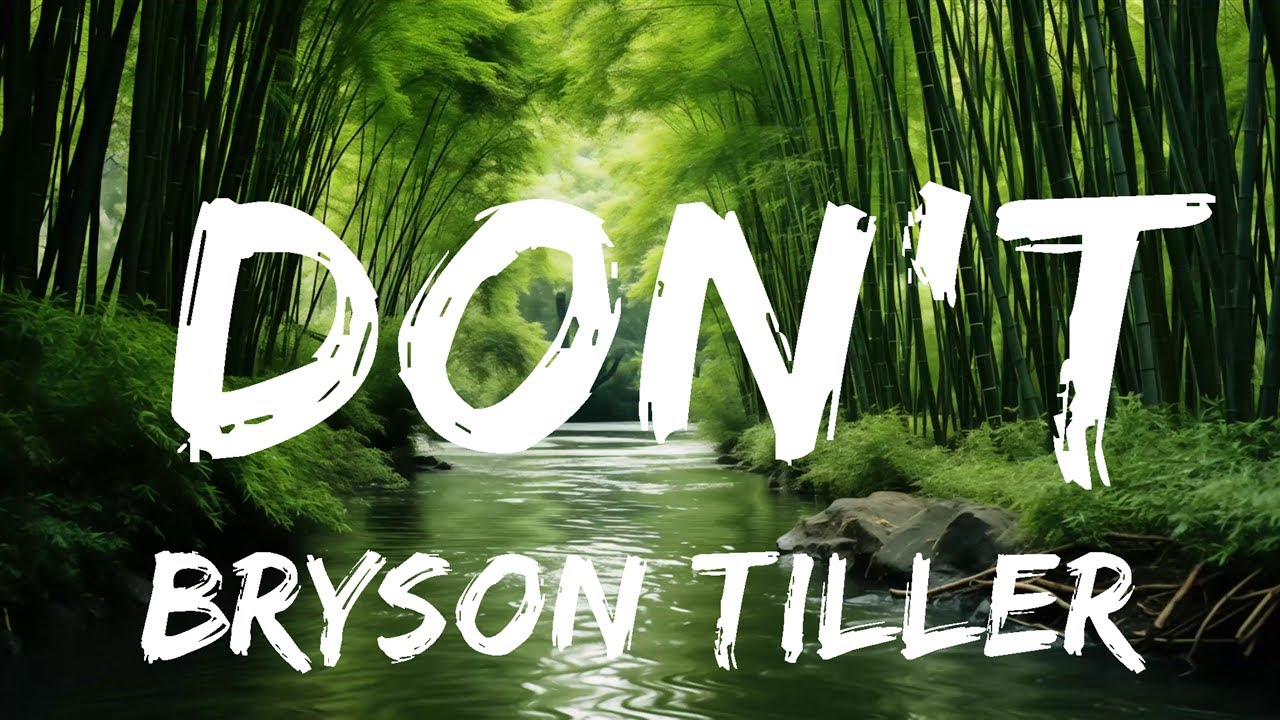 Watch Bryson Tiller - Don't (Karaoke Version) on YouTube Watch Bryson Tiller - Don't (Karaoke Version) on YouTube