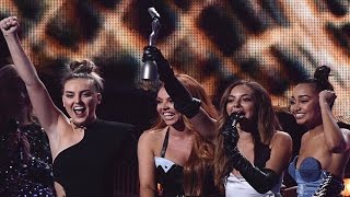 BRIT Awards 2017- SHOCKER! Perrie Edwards &amp; Little Mix Diss Their Exes Including Zayn Malik