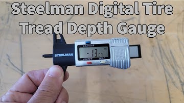 Steelman Digital Tire Tread Depth Gauge