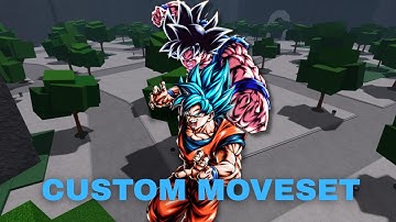 SSJB Goku Custom Moveset in TSB