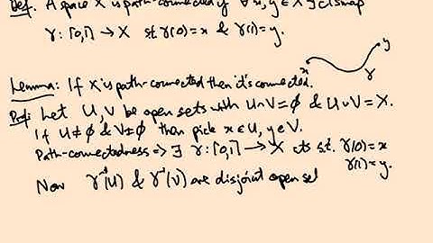 2.04 Connectedness, path-connectedness