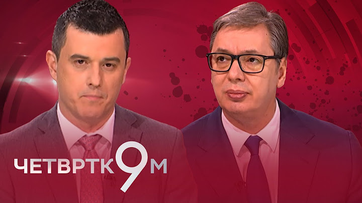 Aleksandar Vučić | Četvrtkom u 9