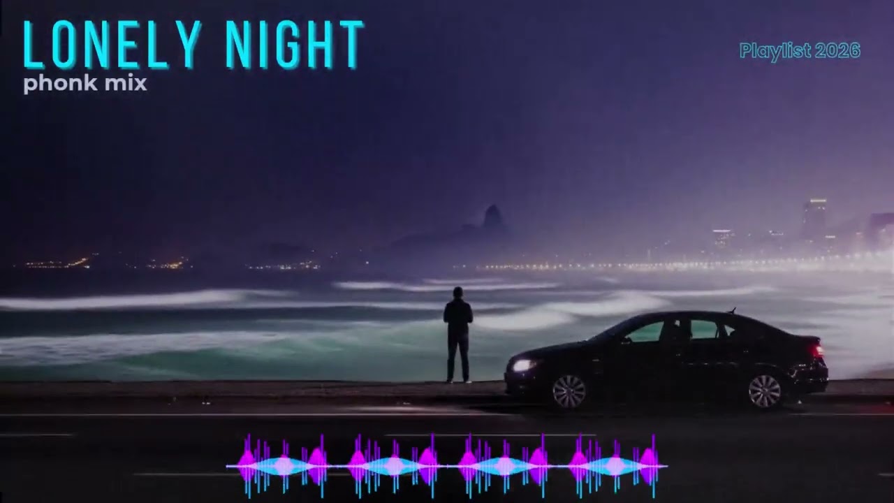 Lonely Night Drive Through Copacabana Lights | Brazilian Phonk Relax