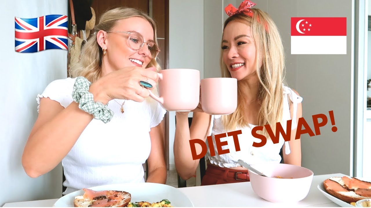 Singaporean Eats My Western Diet For The Day! Diet Swap