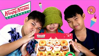 DONUT CHALLENGE TASTING WITH BABY GEORGETV