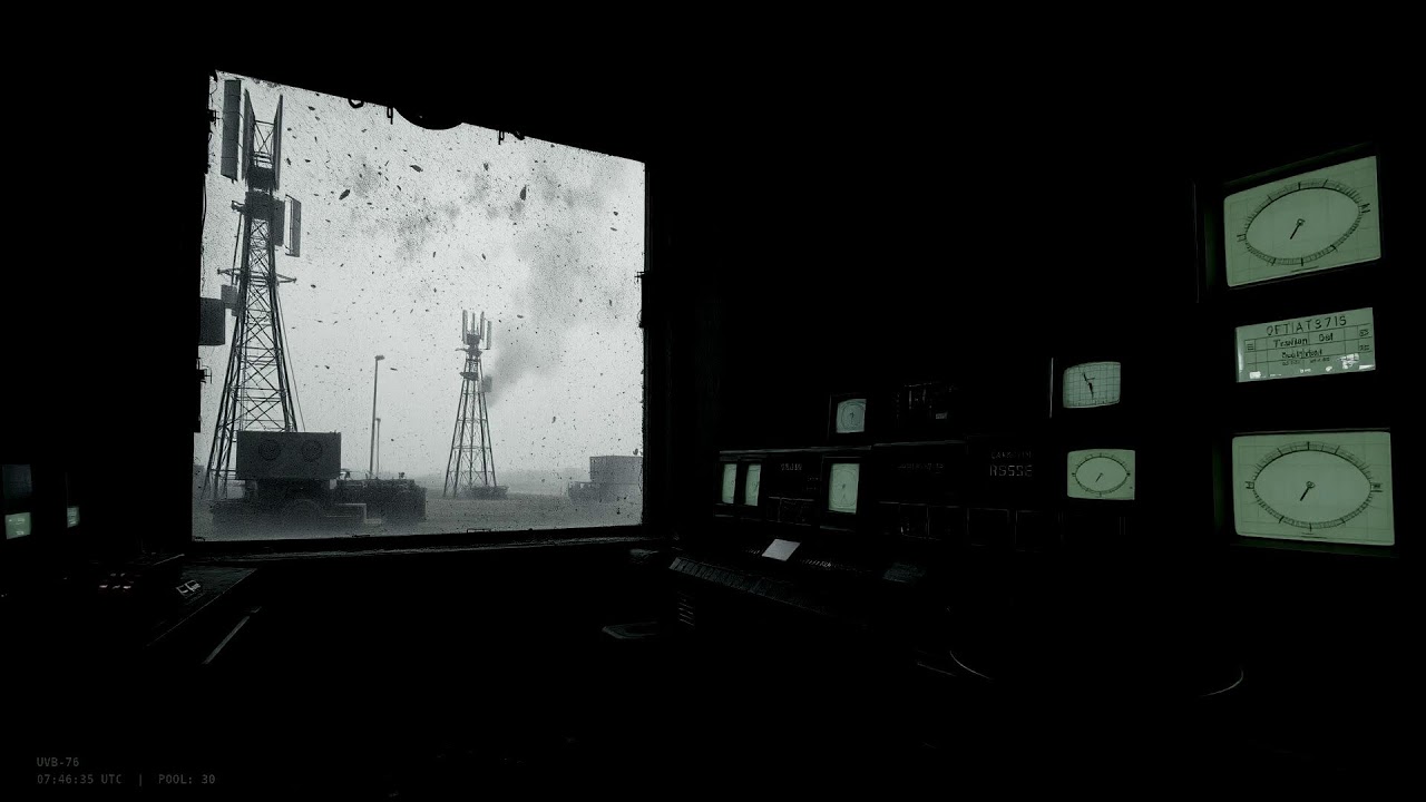 UVB-76 — Cold War Numbers Station | 24/7 Shortwave Radio Simulation