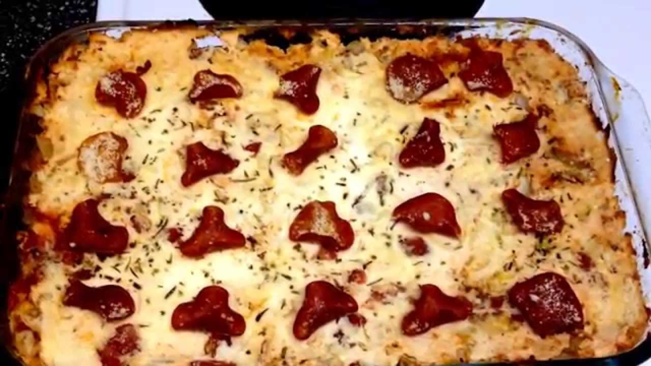 New Recipe! Cheesy Pizza Cabbage Casserole! 4 Points Per HUGE Slice