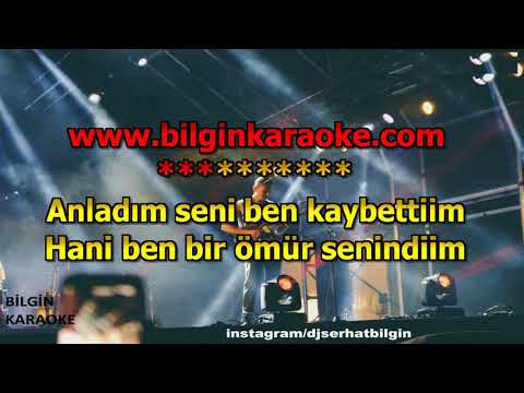 Alişan - Yalan Oldu (Karaoke) Orjinal Stüdyo