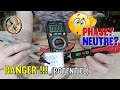 Dtecter la phase et le neutre lectricit domestique 220v  tester une prise electrique