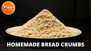 Homemade Bread Crumbs | Bread Crumbs Recipe | #shorts