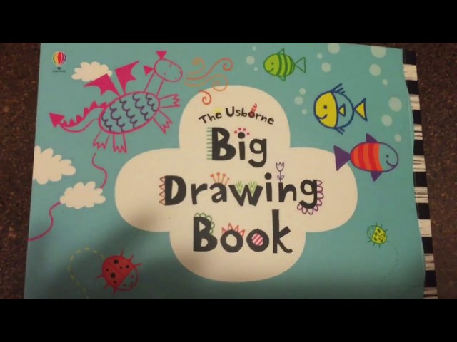 The Usborne Big Drawing Book for Little Kids Who Love To Draw 