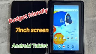📱Super Budget friendly Tablet for Adults and Kids! Under £40 ! 7 Inch Android tablet unboxing video
