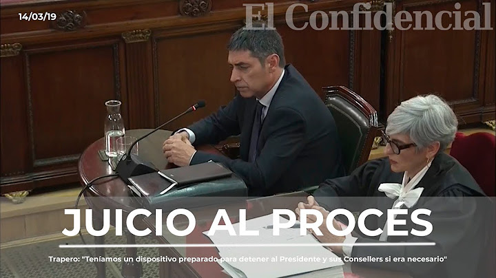 Trapero afirma que los Mossos iban a detener a Puigdemont "si había la orden" tras la DUI
